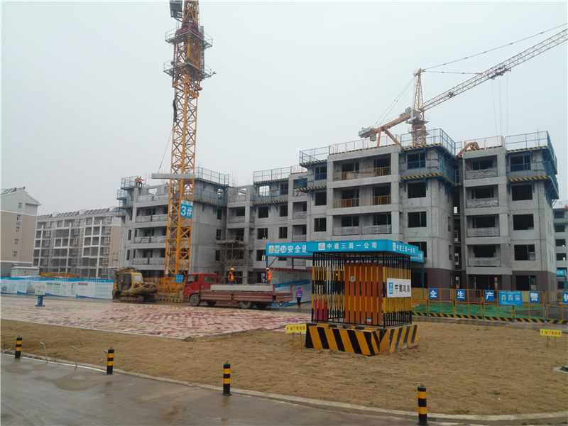 中建科技武漢公司深港新城項目裝配式輔材供應